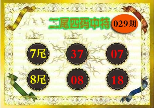 029期二尾四码[图]