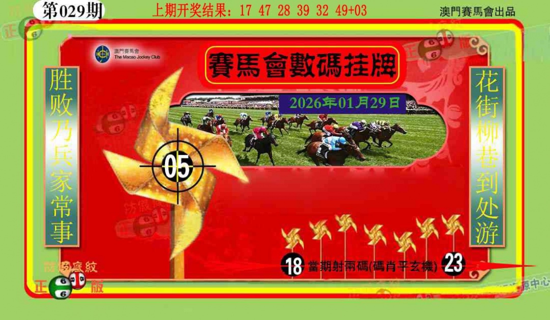 029期数码挂牌[图]