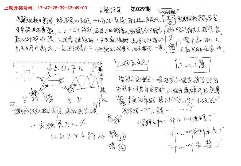 029期手写九龙内幕[图]