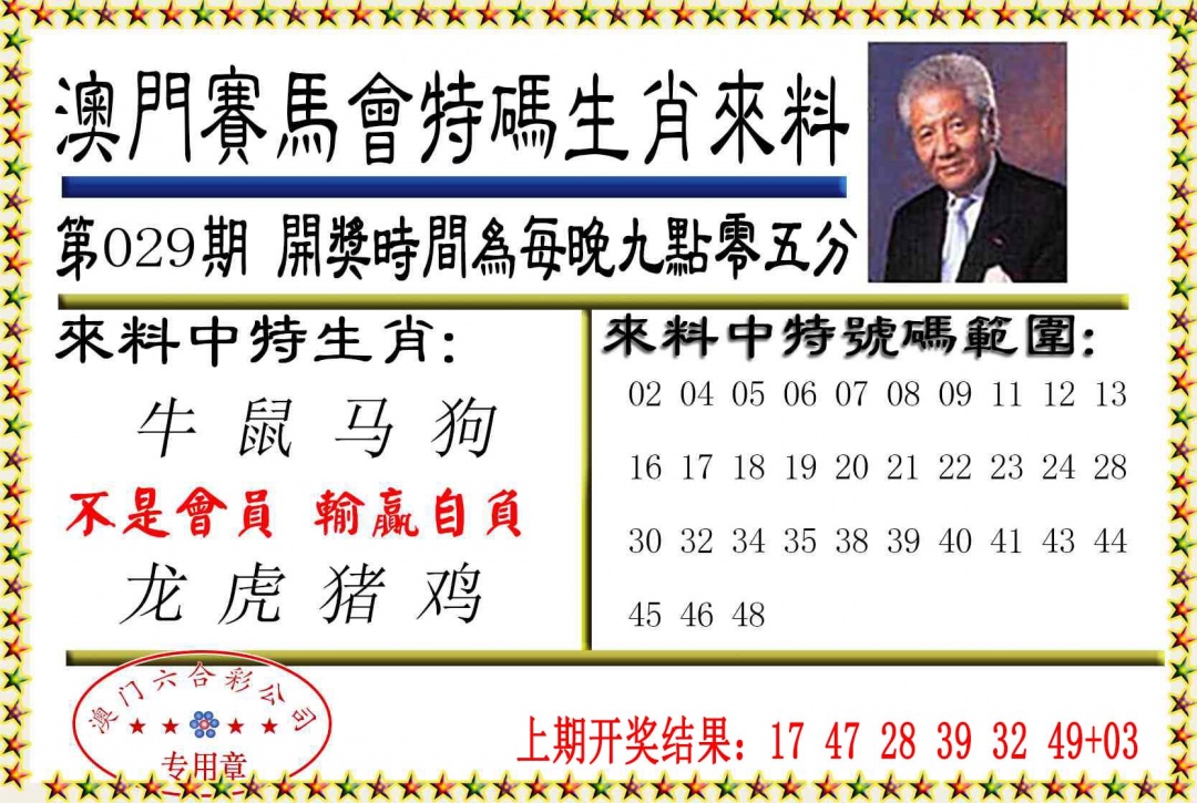 029期特码生肖来料[图]