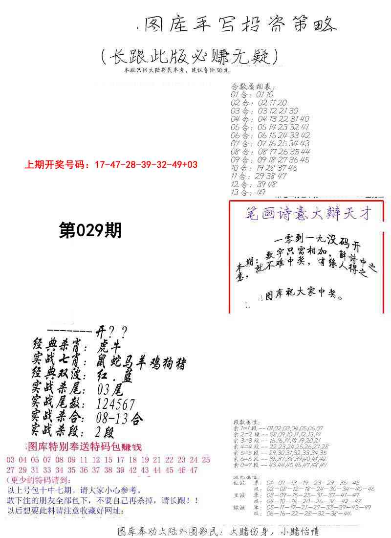 029期手写投资策略[图]
