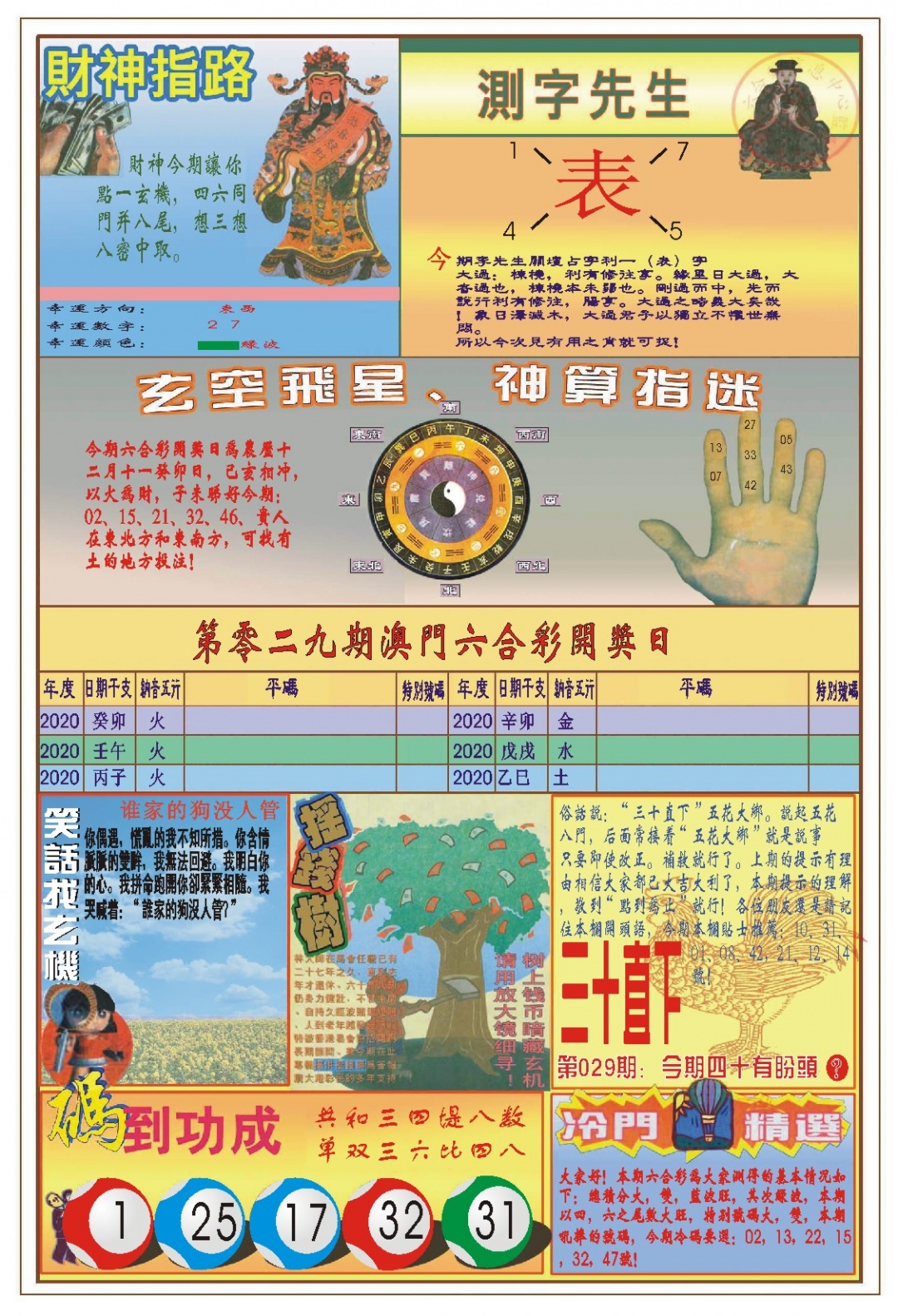 029期(新版)四柱预测B[图]