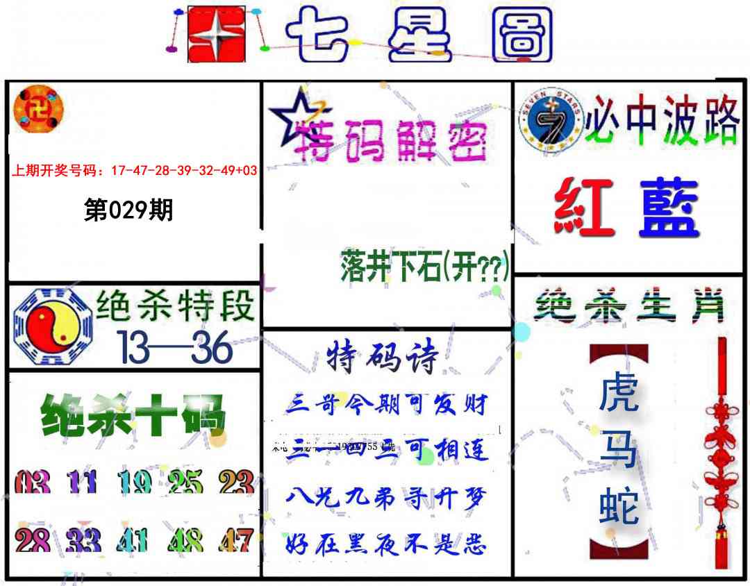 029期七星图B[图]