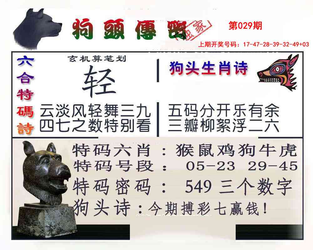 029期狗头传密[图]
