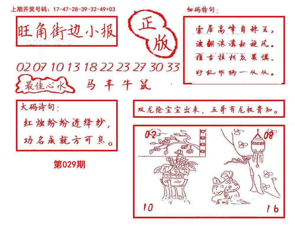 029期旺角街边小报[图]