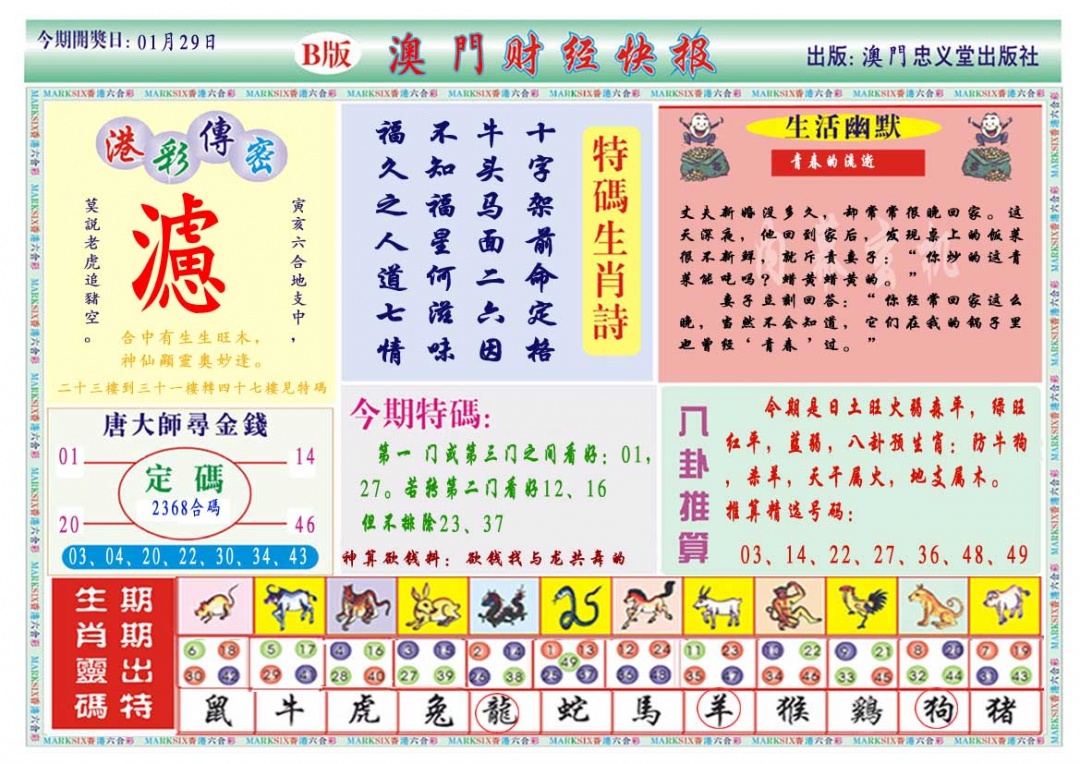 029期财经快报B[图]