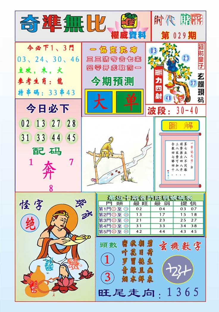 029期奇准无比[图]