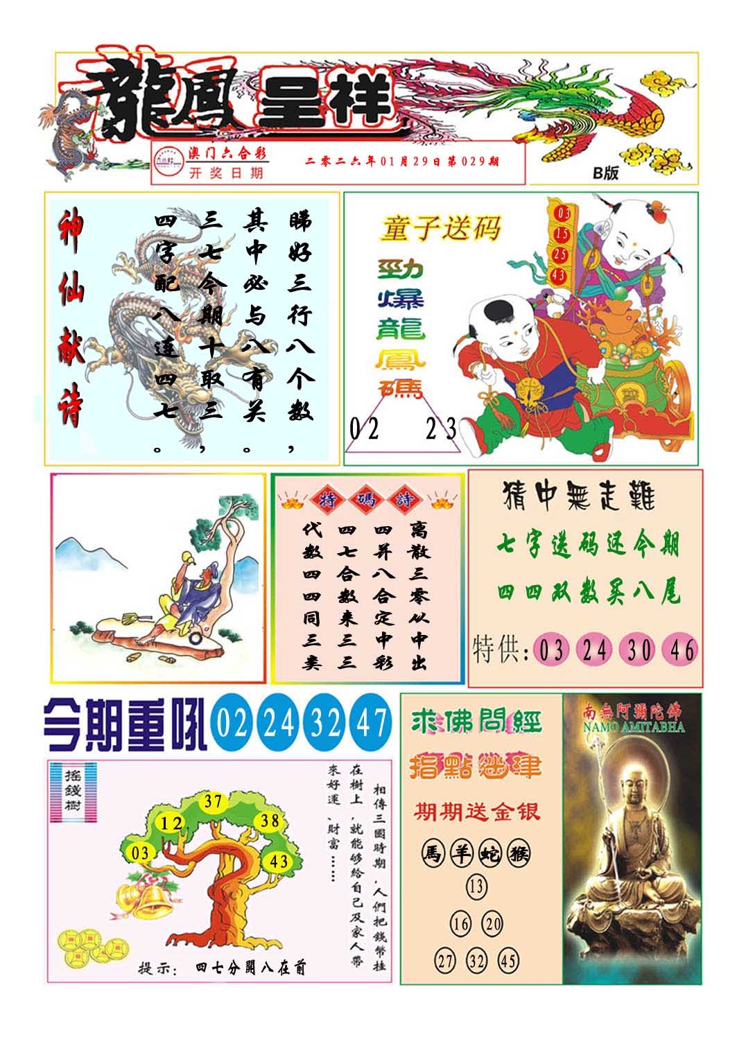 029期龙凤呈祥B[图]