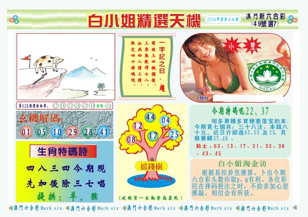 029期白小姐精选玄机A[图]