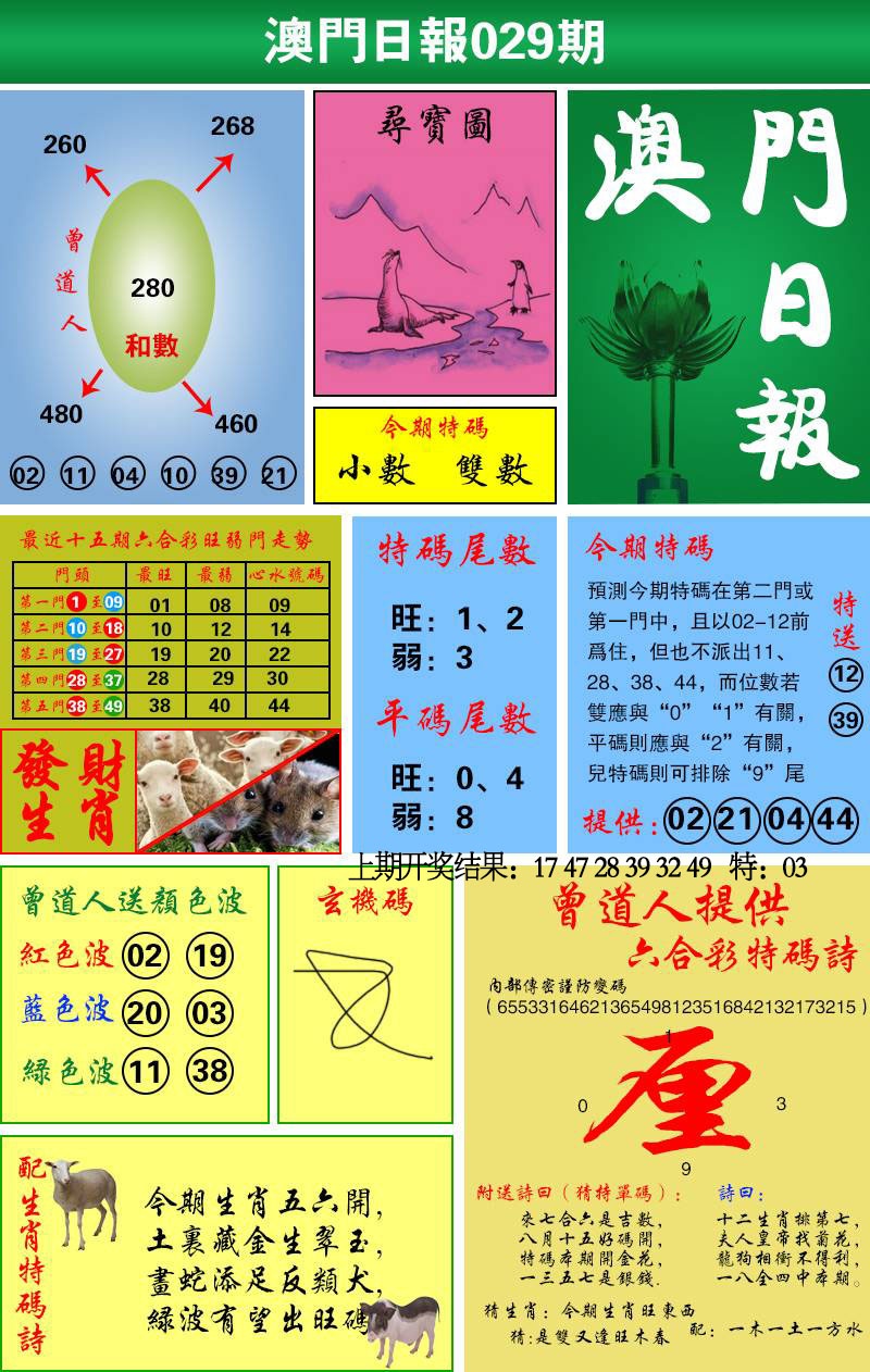 029期澳门日报[图]