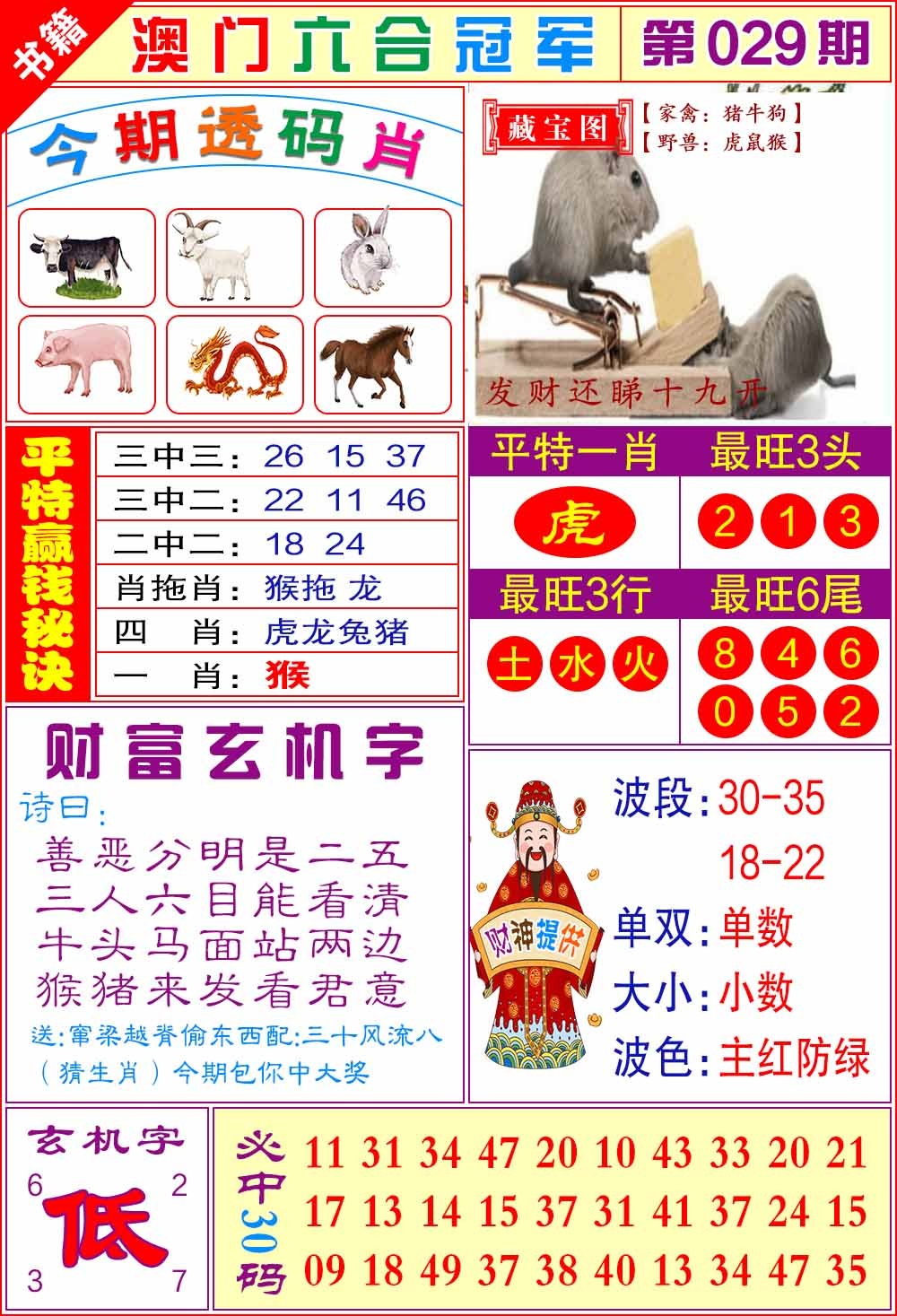 029期澳门六合冠军[图]