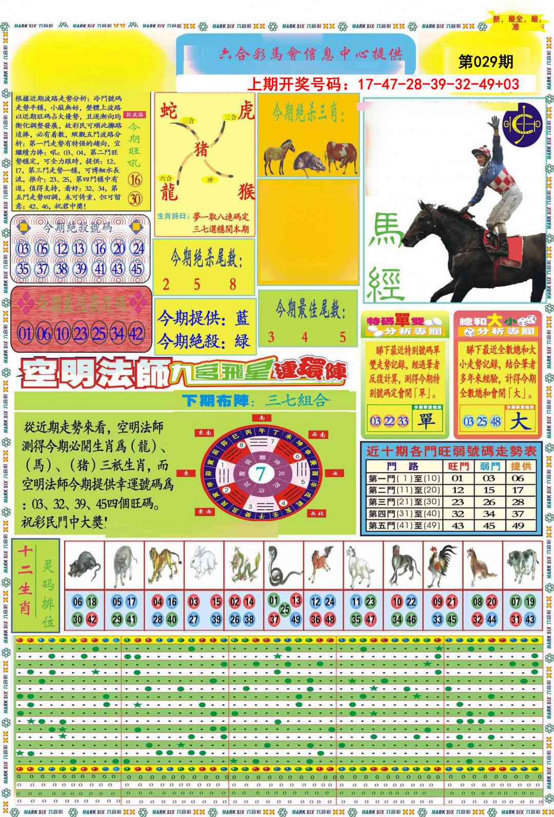 029期九龍马经A(推荐)[图]