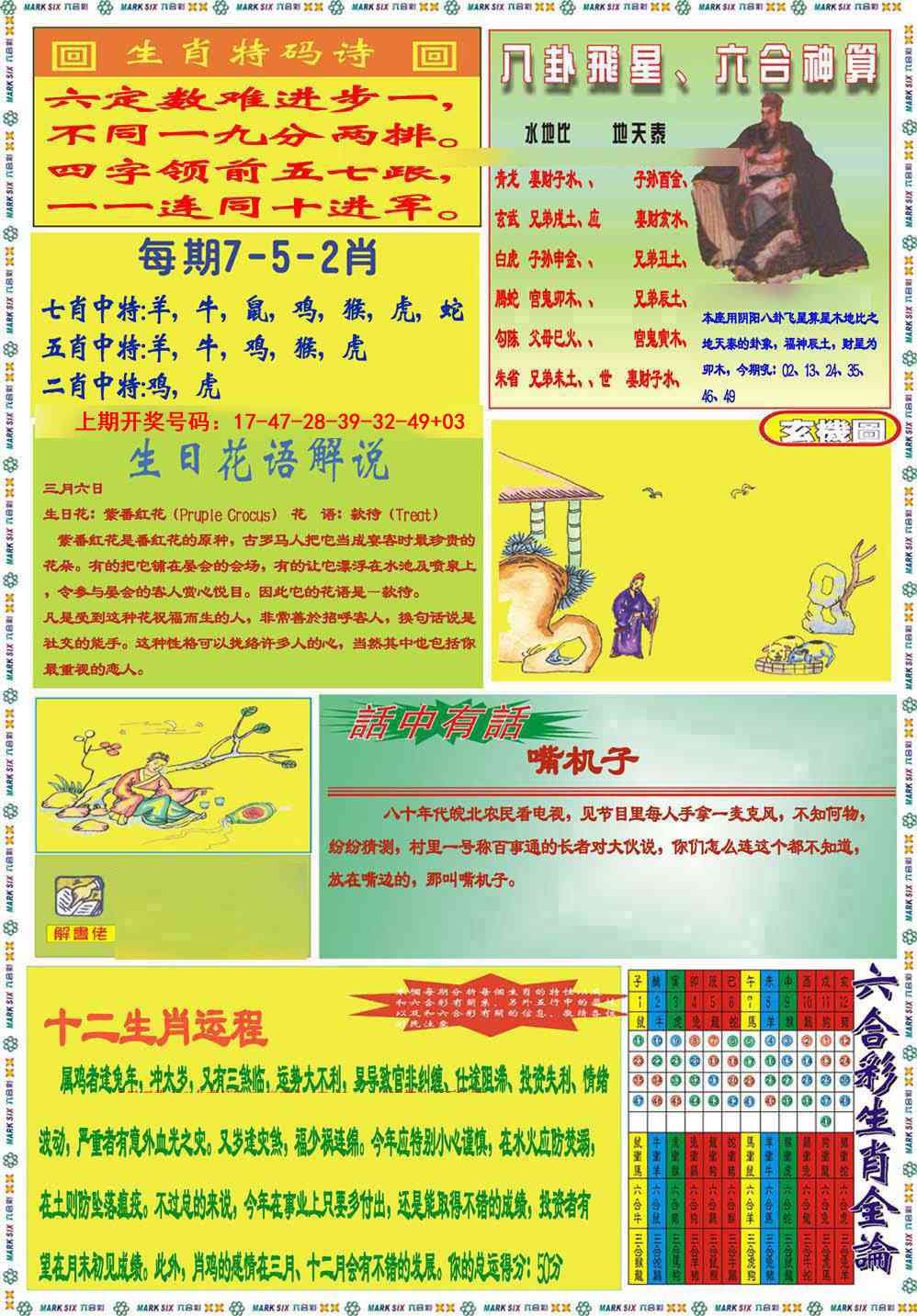 029期九龍马经B(推荐)[图]