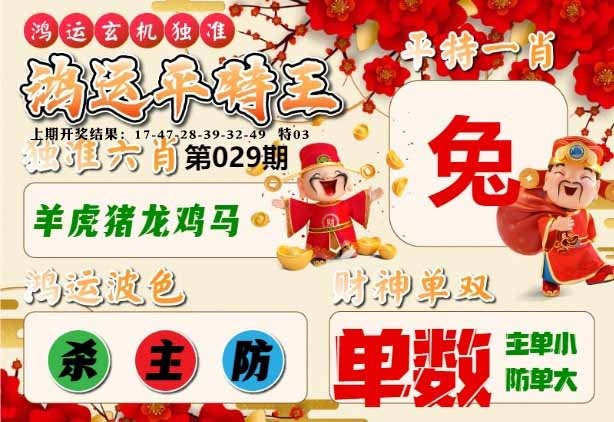 029期鸿运平特王[图]